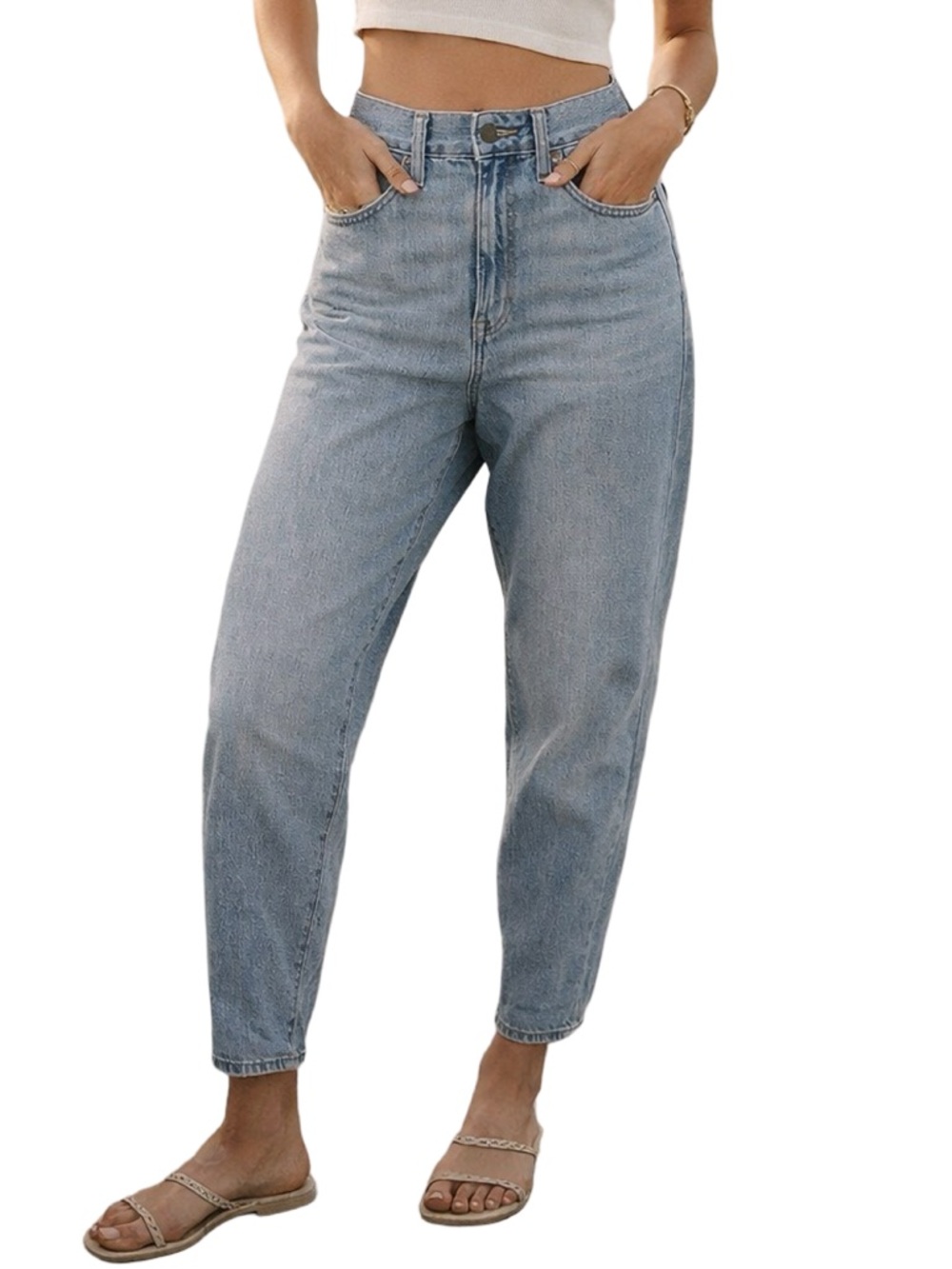 Levi’s Premium High Waisted Loose Taper Light Blue - Women Size 26